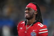 Marvin Harrison Jr. hasn't officially declared for the draft